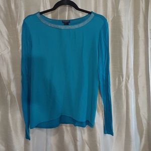 Ann Taylor Blue Blouse